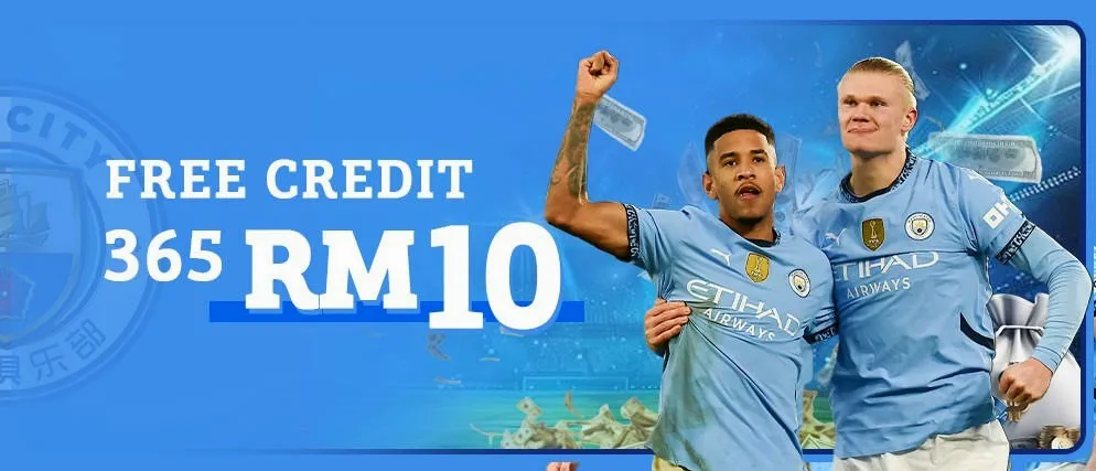 Mancity1894 Banner Free Credit RM10 Offer